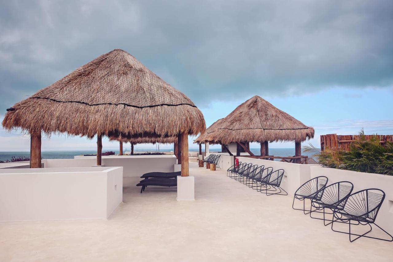 Casa Astral Eco Luxury Holbox Island - Sunset And Ocean View With Rooftop Pool Eksteriør billede