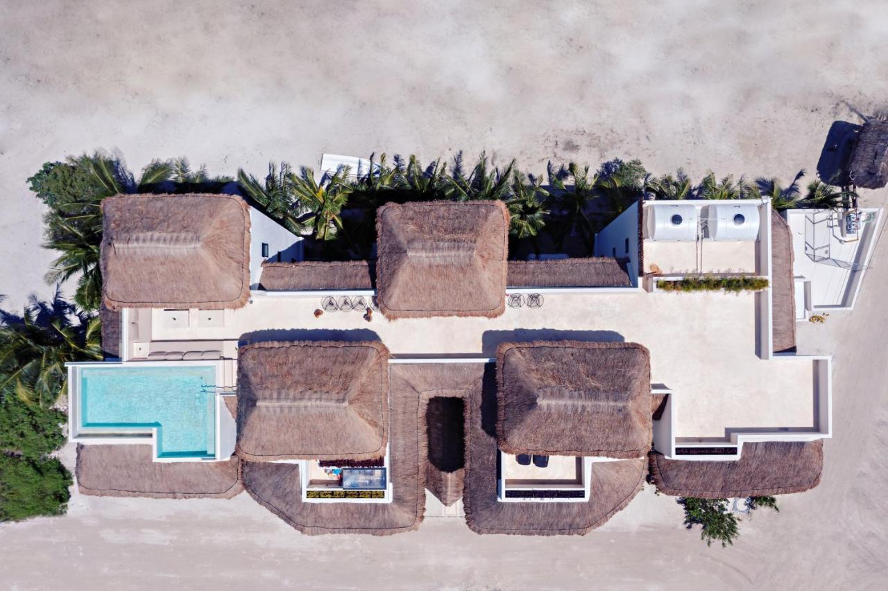 Casa Astral Eco Luxury Holbox Island - Sunset And Ocean View With Rooftop Pool Eksteriør billede