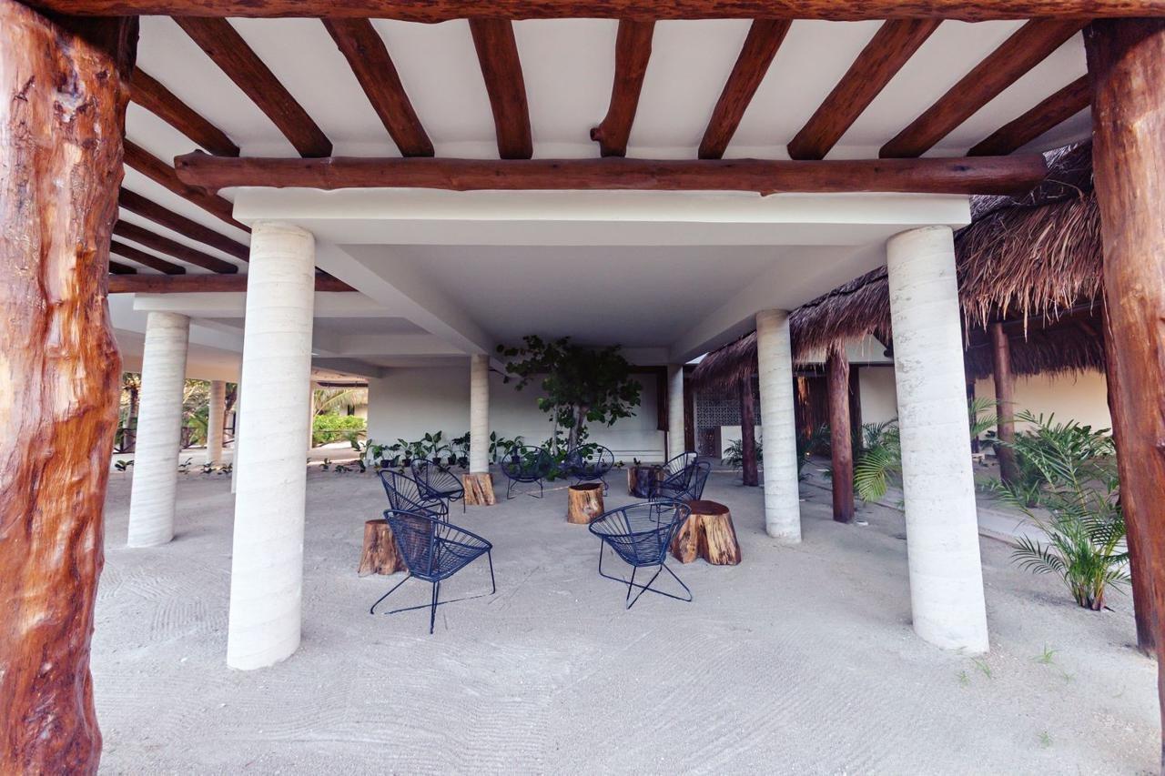 Casa Astral Eco Luxury Holbox Island - Sunset And Ocean View With Rooftop Pool Eksteriør billede