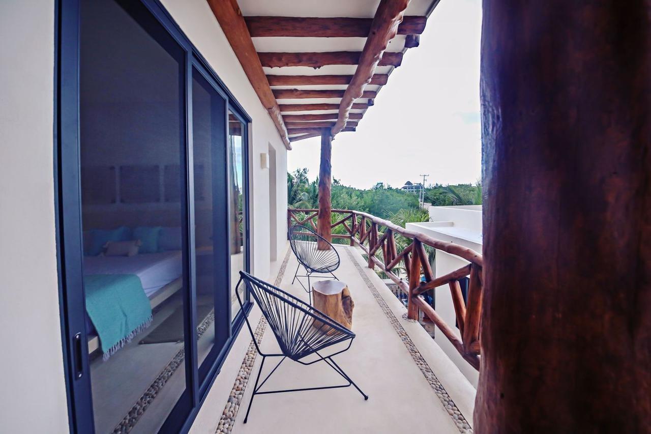 Casa Astral Eco Luxury Holbox Island - Sunset And Ocean View With Rooftop Pool Eksteriør billede